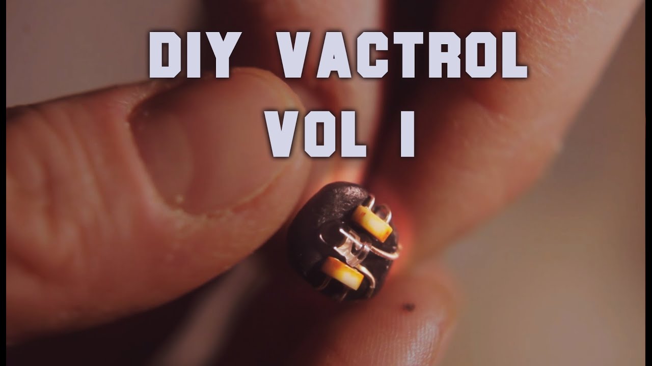 audio optocoupler diy, make your vactrol, a voltage controlled potentiometer!