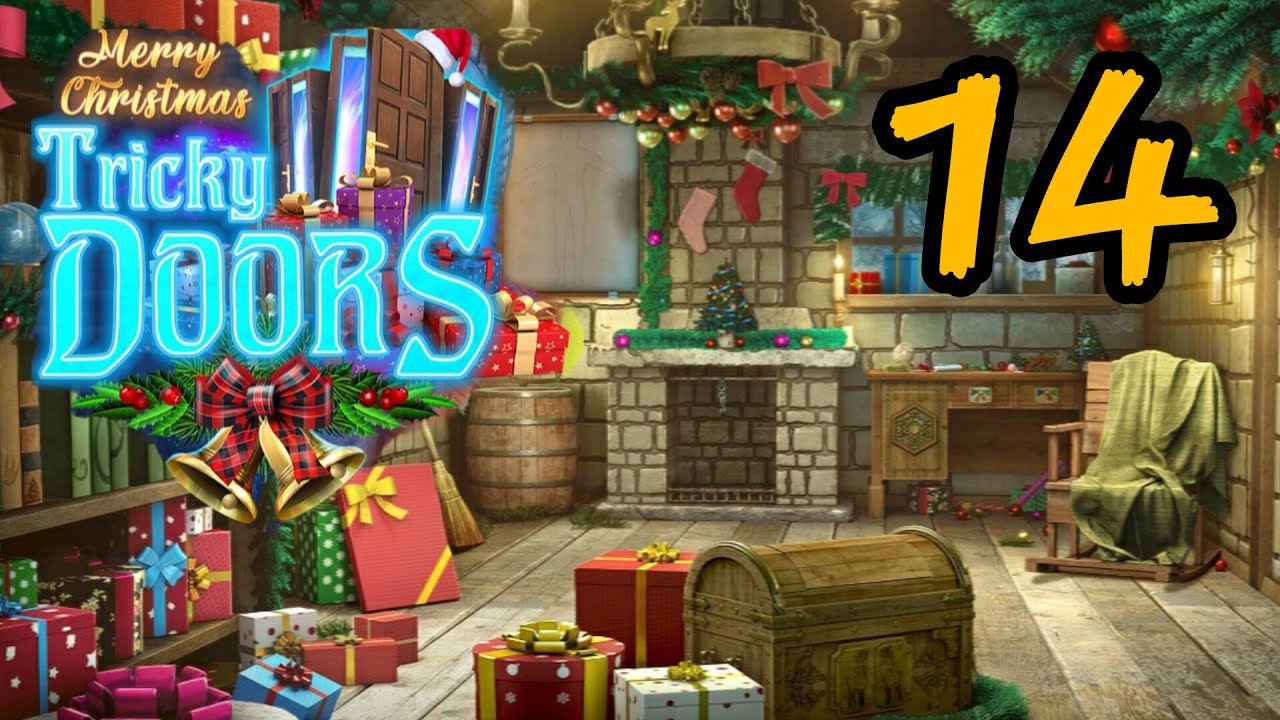 Tricky Doors Level 14 Santas house Walkthrough