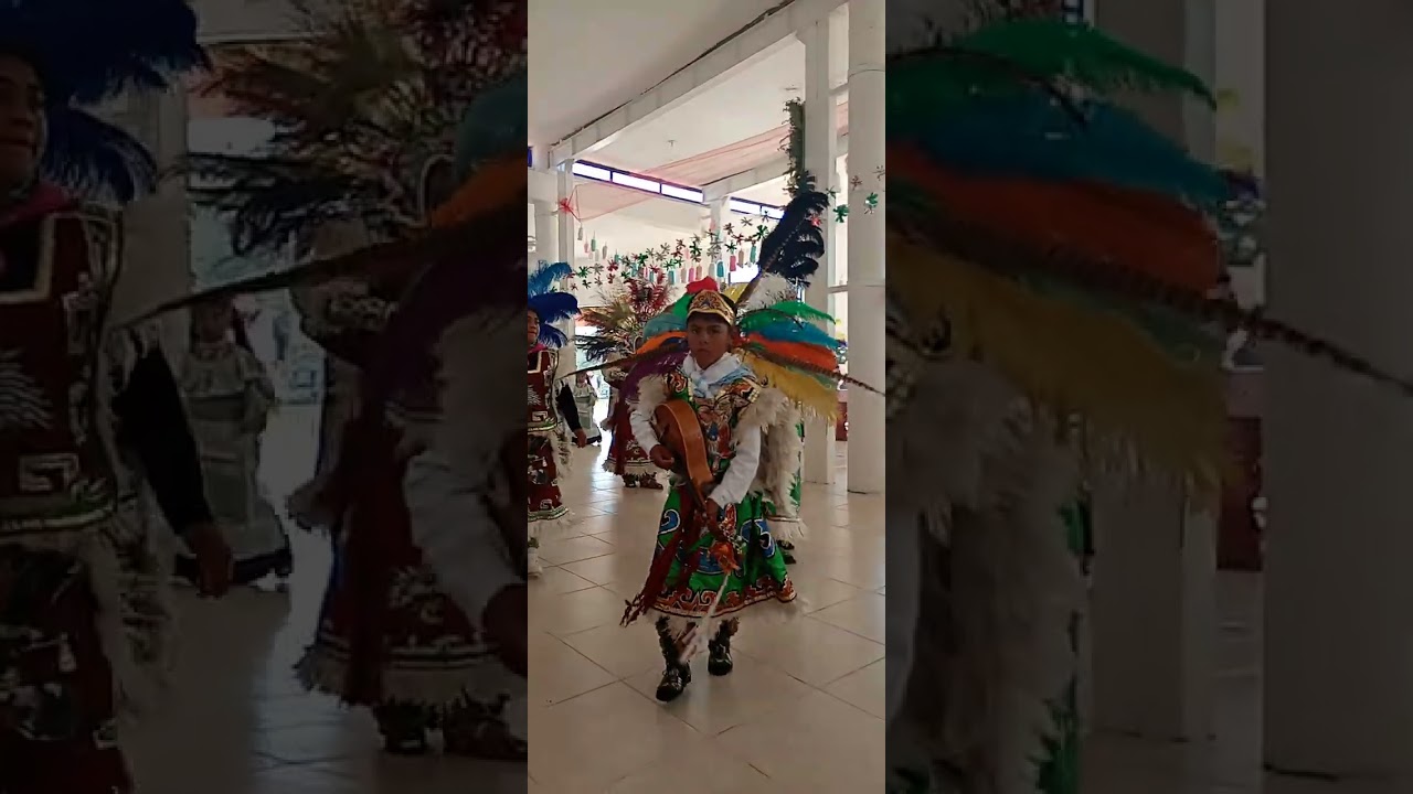 DANZA DE CONCHEROS EN VIVO EN LA IGLESIA DE LOMA DE JUÁREZ VILLA DE ALLENDE 