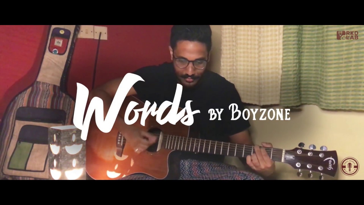 Words - Boyzone | AcousticCover | OneMinuteShots | ArakkalRecords