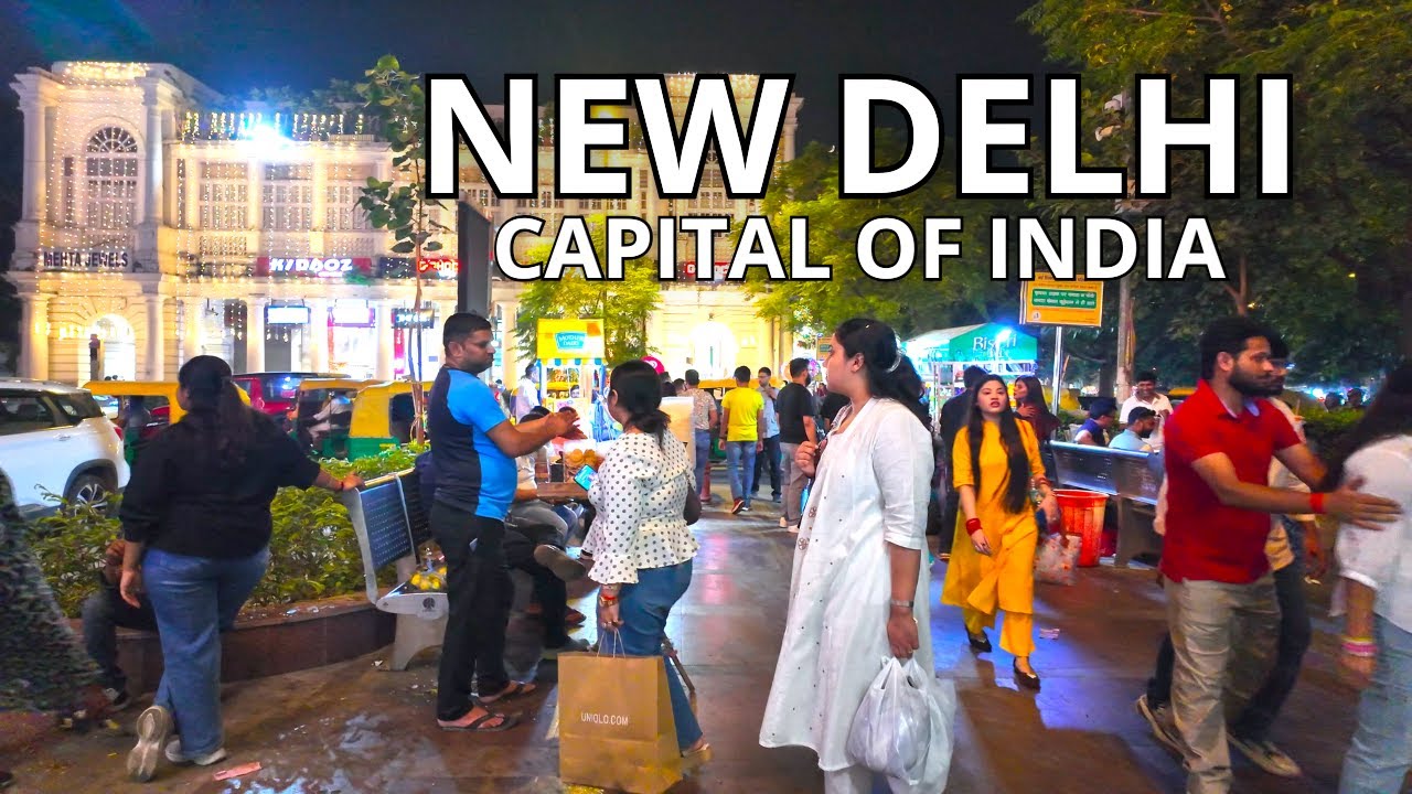 🇮🇳 Walking in New Delhi 2025 - The Capital of India 4K