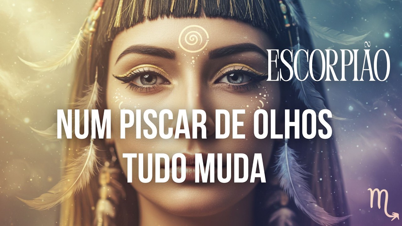 ESCORPIÃO♏️NUM PISCAR DE OLHOS TUDO MUDA  #signos #escorpião #tarot #tarotdehoje
