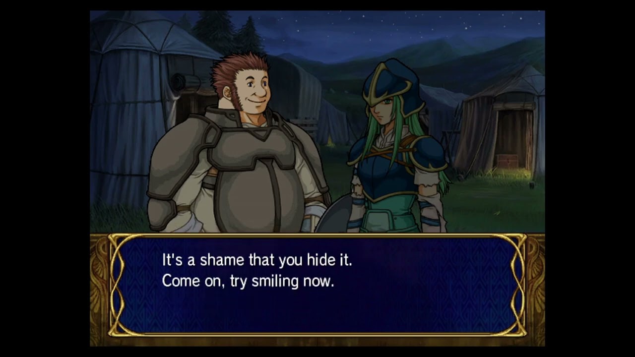 Fire Emblem: Path of Radiance: All Brom Support Conversations