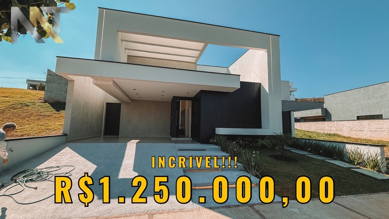 (VENDIDO) CASA NOVA TÉRREA E COM 3 SUÍTES SEMI MOBILIADA - CYRELA LANDSCAPE -  CONDOMINIO FECHADO