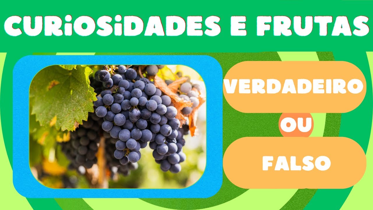 Verdadeiro ou Falso: Você Conhece Mesmo as Frutas? 🍎🍌🍇 | Quiz Rápido - desafio quiz D +