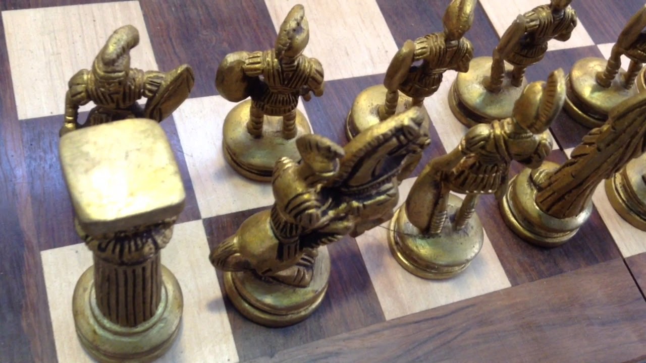 Coolest Antique Market Metal Chess Board. Best Collections.