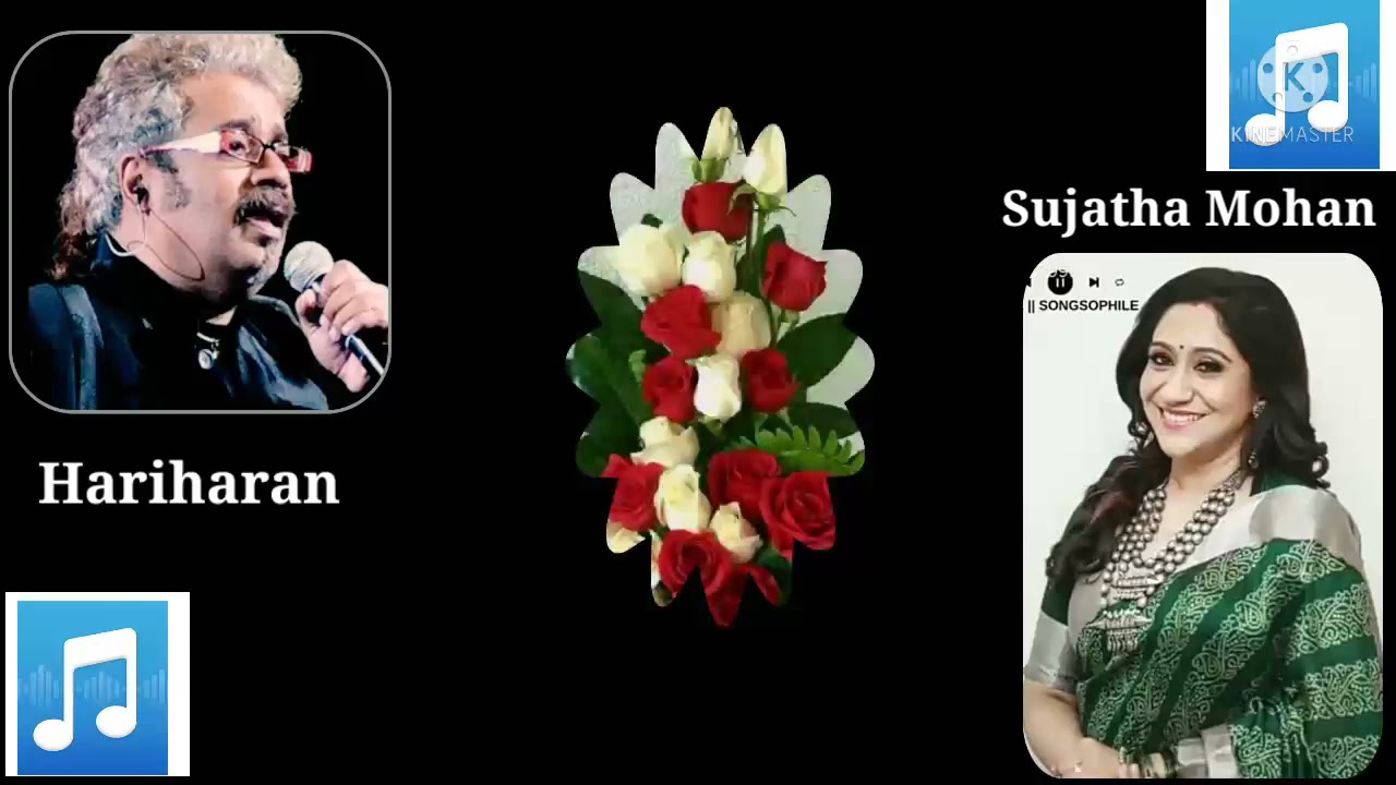 Hariharan and sujatha Mohan pair songs singing in tamil............