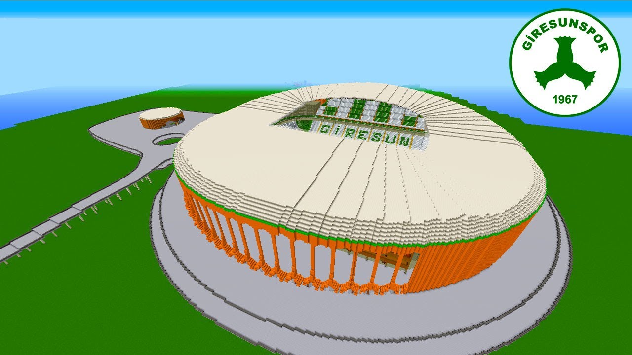 ŞAMPİYON GİRESUNSPOR ÇOTANAK ARENA - MİNECRAFT STADYUM İNCELEMESİ - SONUNDA BİTTİ!! #minecraft