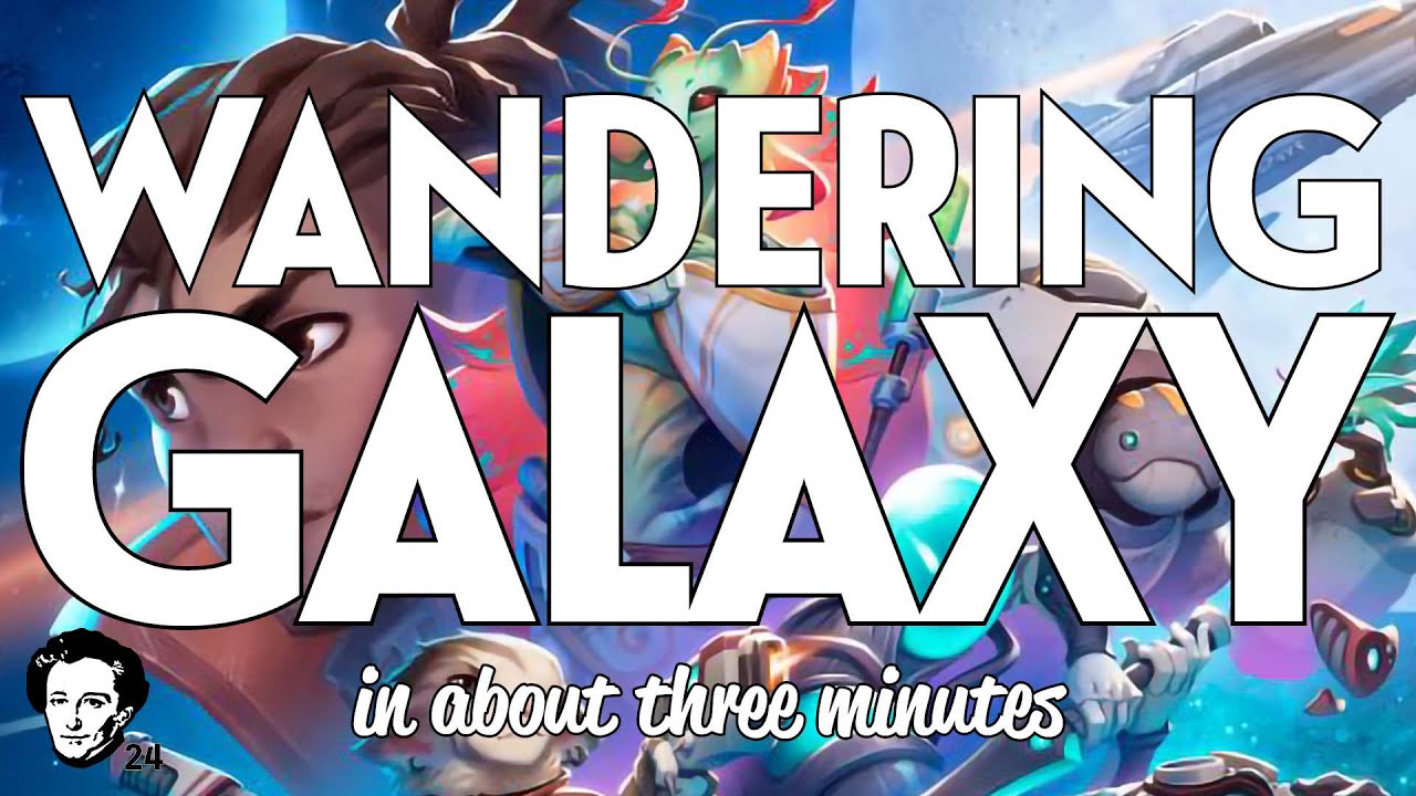 Wandering Galaxy in about 3 minutes