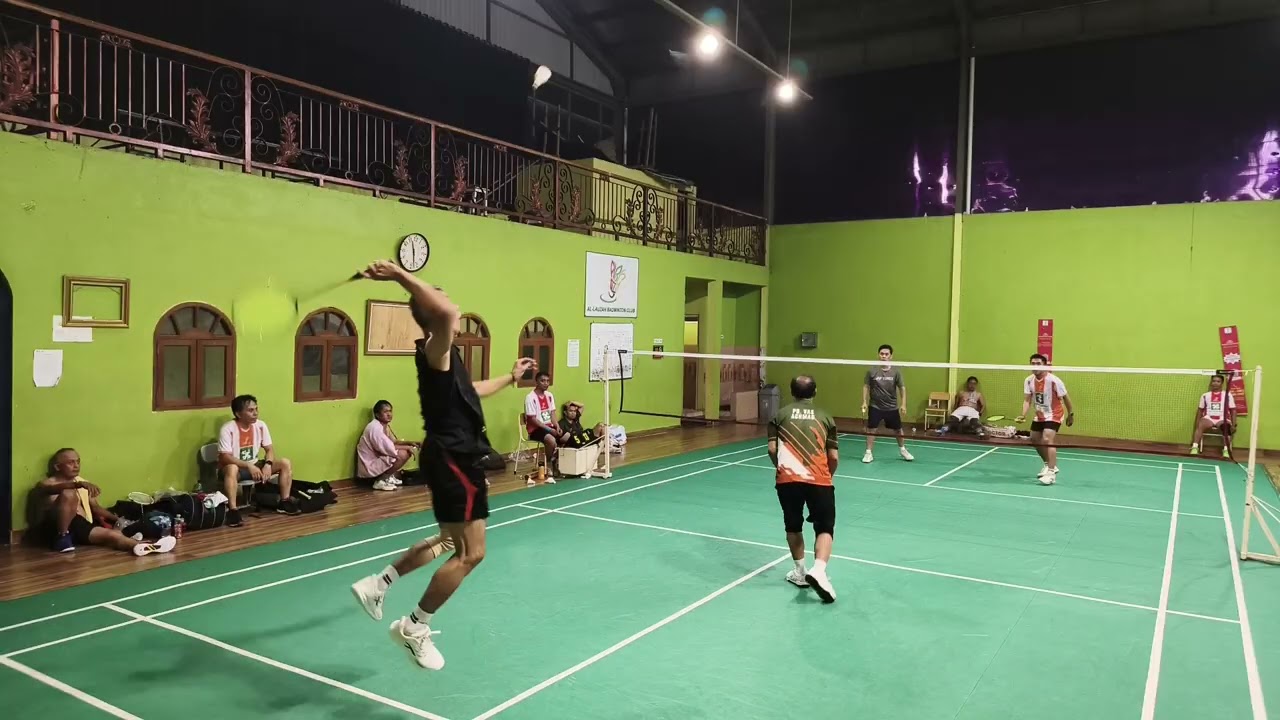 Him/Riyan🥇vs Muksin/Achmad #Allauzah #BadmintonIndonesia #Badminton 🎗️✨🥊