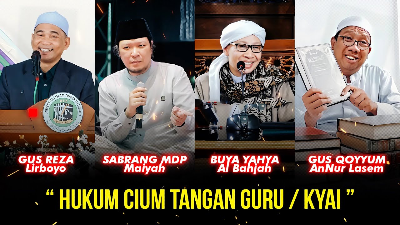 HUKUM SANTRI CIUM TANGAN GURU / KYAI