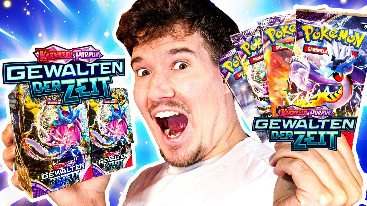 Ich öffne die NEUEN Pokémon Booster! 😱🔥Gewalten der Zeit
