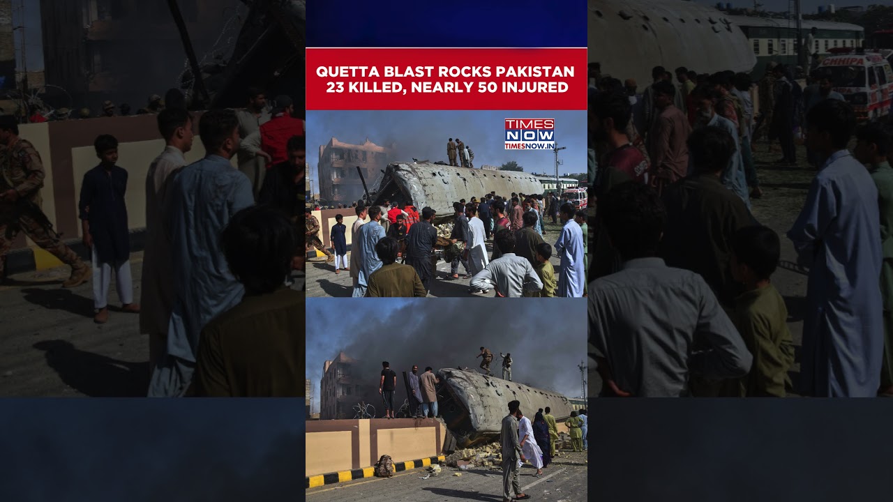 Pakistan: Massive Explosion On Railway Track In Quetta, Several Killed | Pakistan Blast #shorts