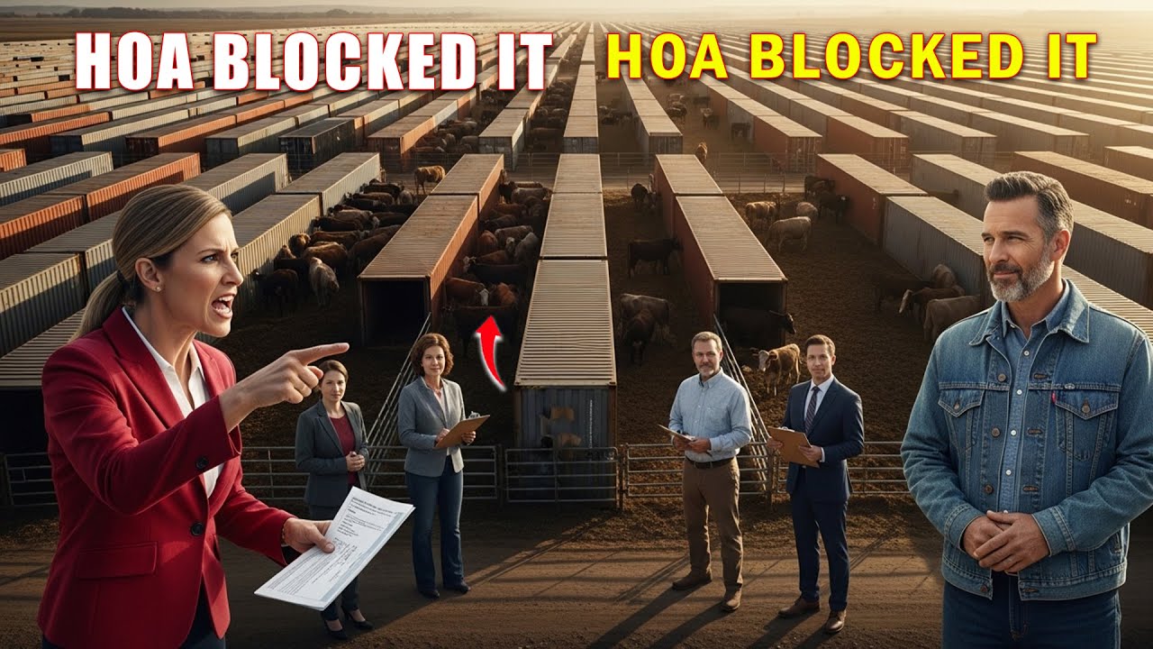 HOA Banned My 100 Container Cattle Farm — Then the County Approved Every Inch