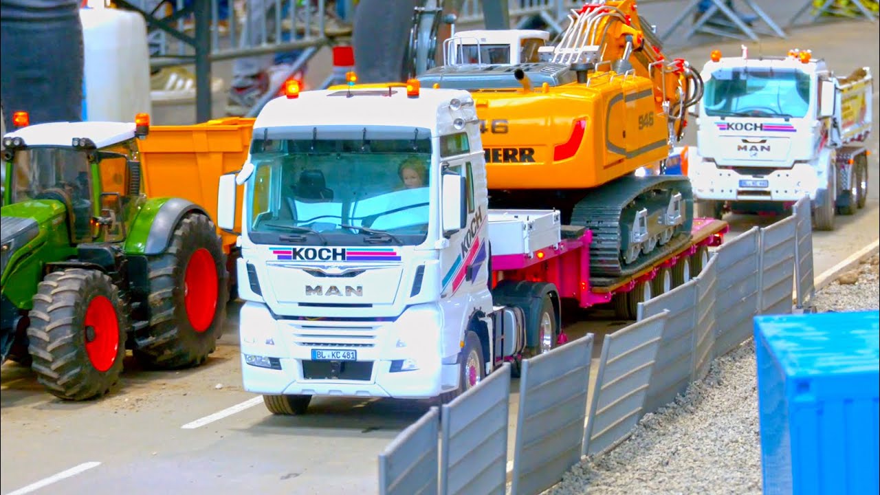 BEST OF SCANIA RC TRUCKS AND CONSTRUCTION EQUIPMENT - SCALEART MANUFACTURE - RC DIGGER PREMACON