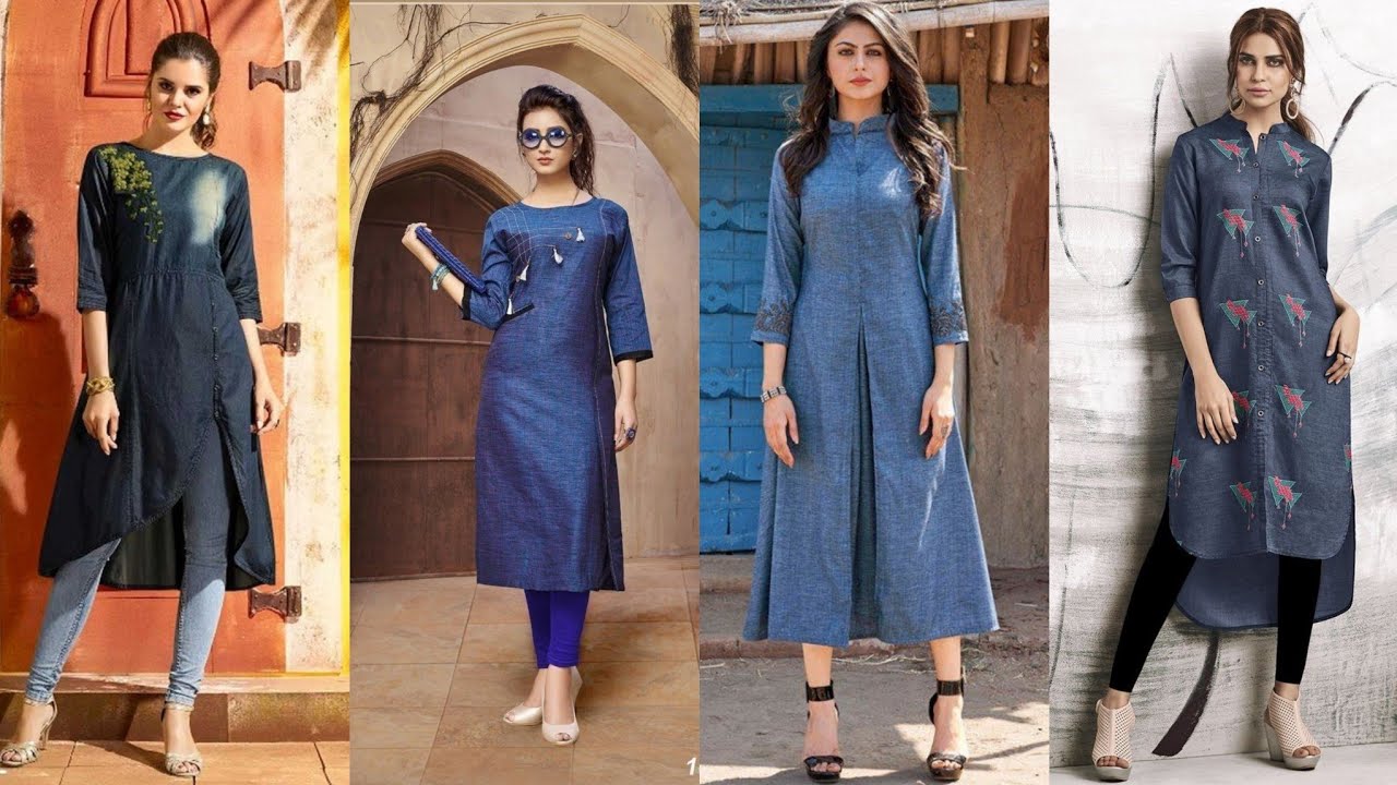 Denim Kurti Designs 2024||Jeans kurti 2024 @lifestylewithiqraa