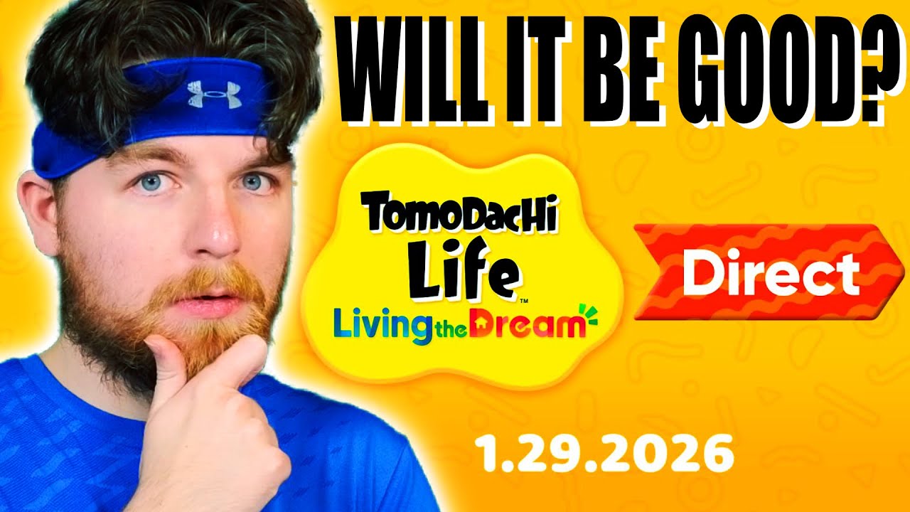 🔴 Will I be CONVINCED?? REACTING to Tomodachi Life Living the Dream DIRECT! - GWallPro