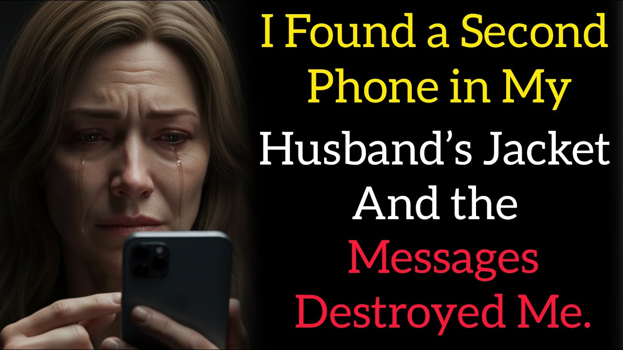 I found a second phone in my husband’s jacket… and what I saw destroyed me.