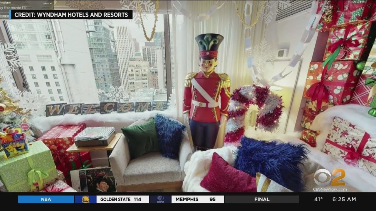 'Elf' Themed Hotel Suite Opens In NYC