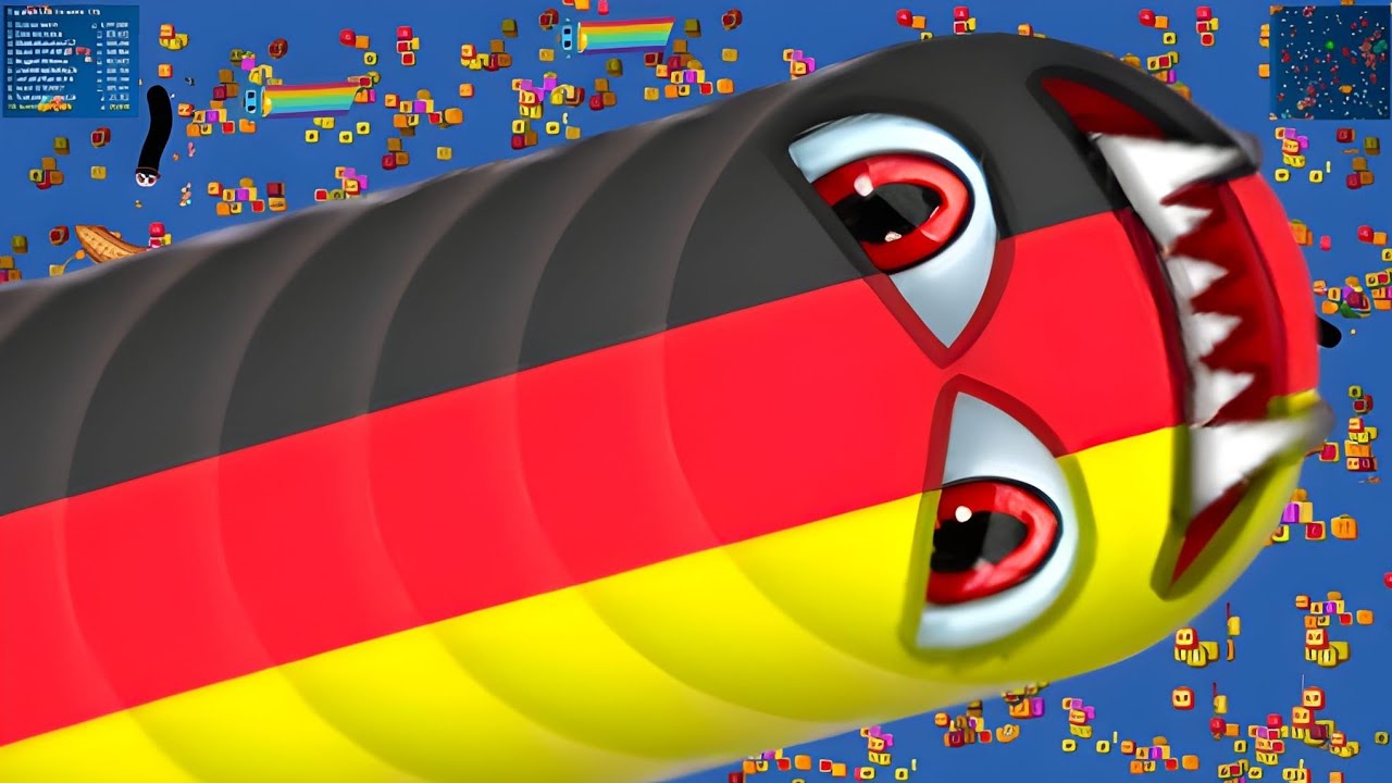😱 Impossible Escape & Pro Moves! | Worms Zone.io Gameplay | AJX Playz