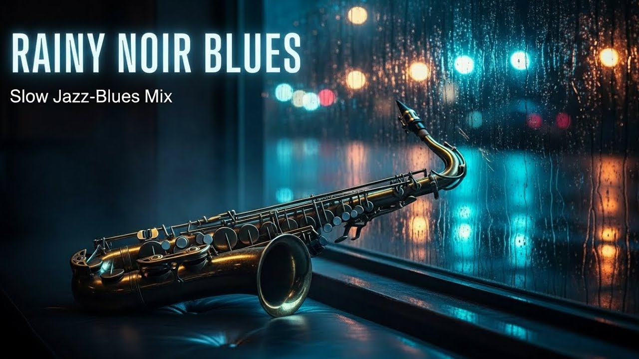 Rainy Noir Blues | Slow Jazz-Blues & Smoky Vibes | Deep Blues Sessions Vol. 4