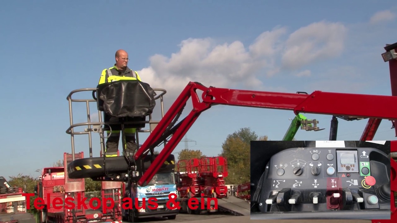 Einweisung | Gelenk-/Teleskop-Arbeitsbühne G-170 Mobilift