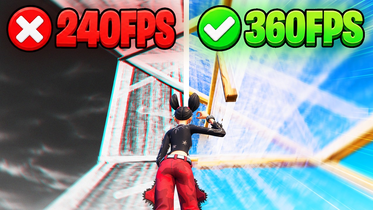 ULTIMATE Guide to BOOST FPS and get 0 DELAY in FORTNITE!