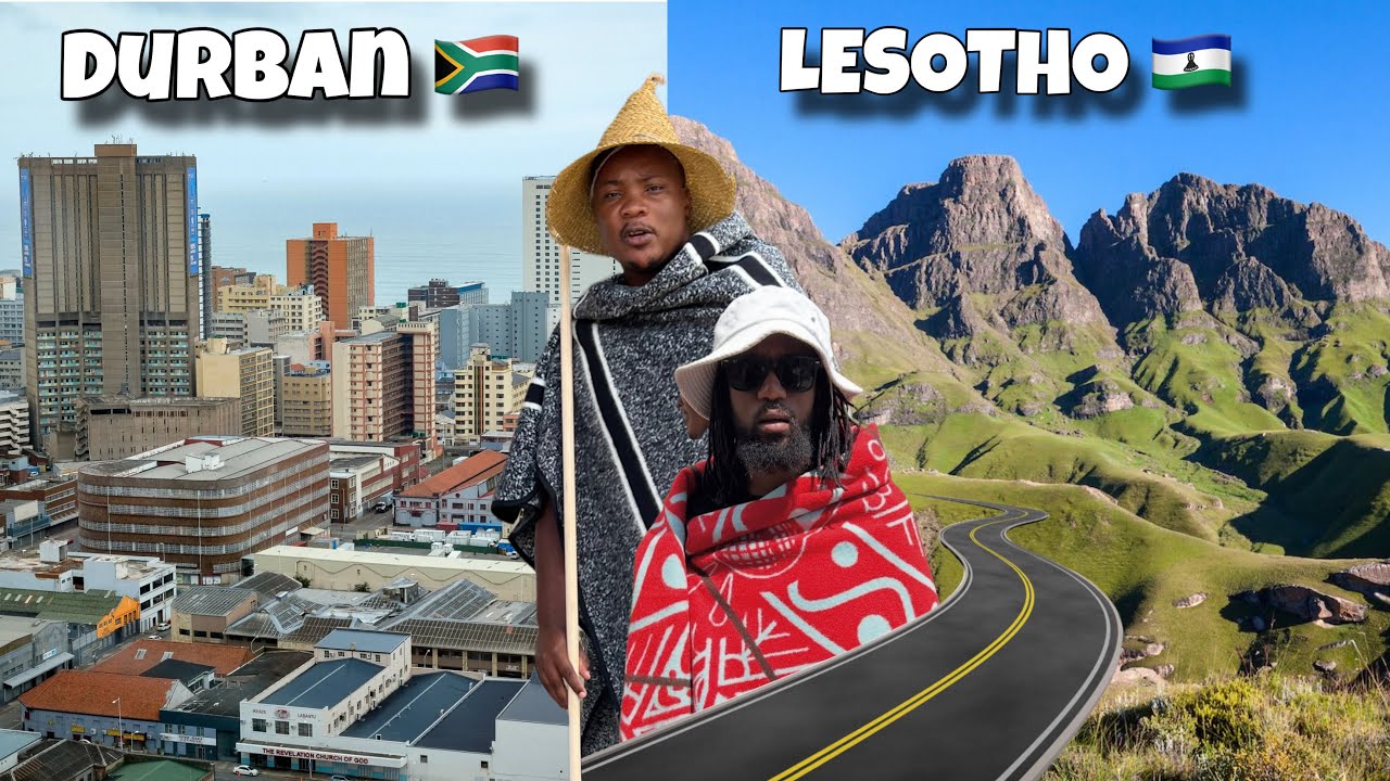 Driving from KZN 🇿🇦 to Lesotho 🇱🇸 Vlog | ThandoComedy | KingGinger 