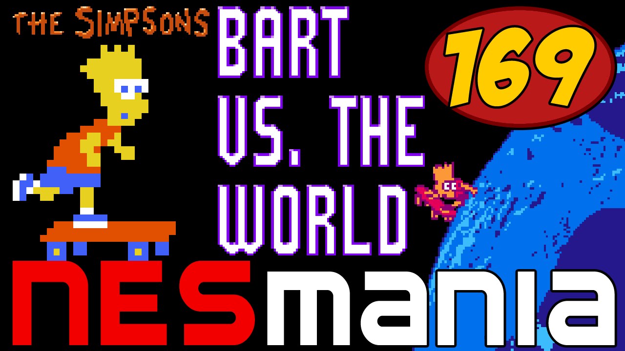 169/714 The Simpsons: Bart vs. the World - NESMania