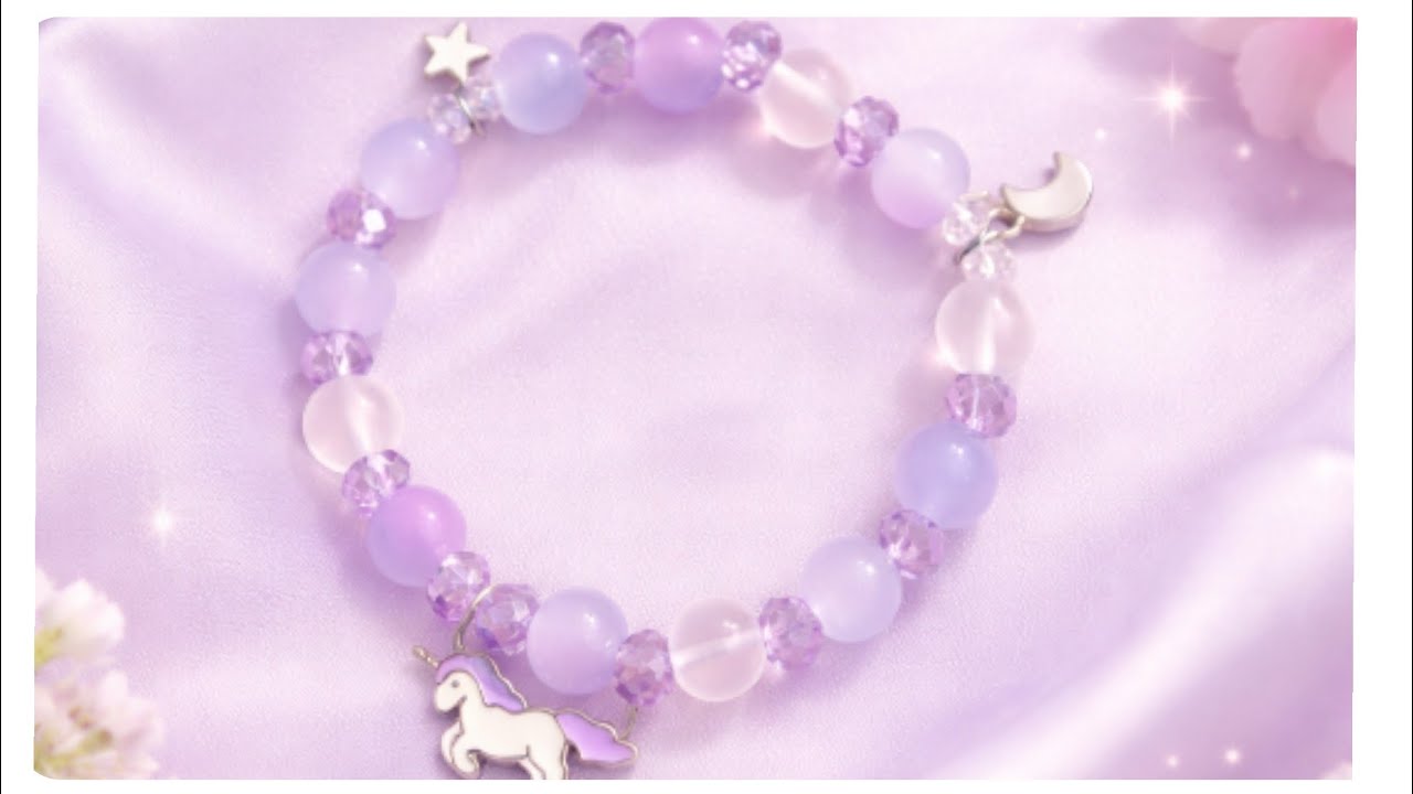Make These Magical Unicorn Bracelets!How To Make A Beautiful Unicorn Beaded Bracelet Easy Tutorial