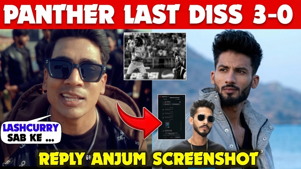 PANTHER -  3-0 DISS FOR JANI | PANTHER REPLY ON ANJUM SCREENSHOT & LASHCURRY | PANTHER VS JANI 