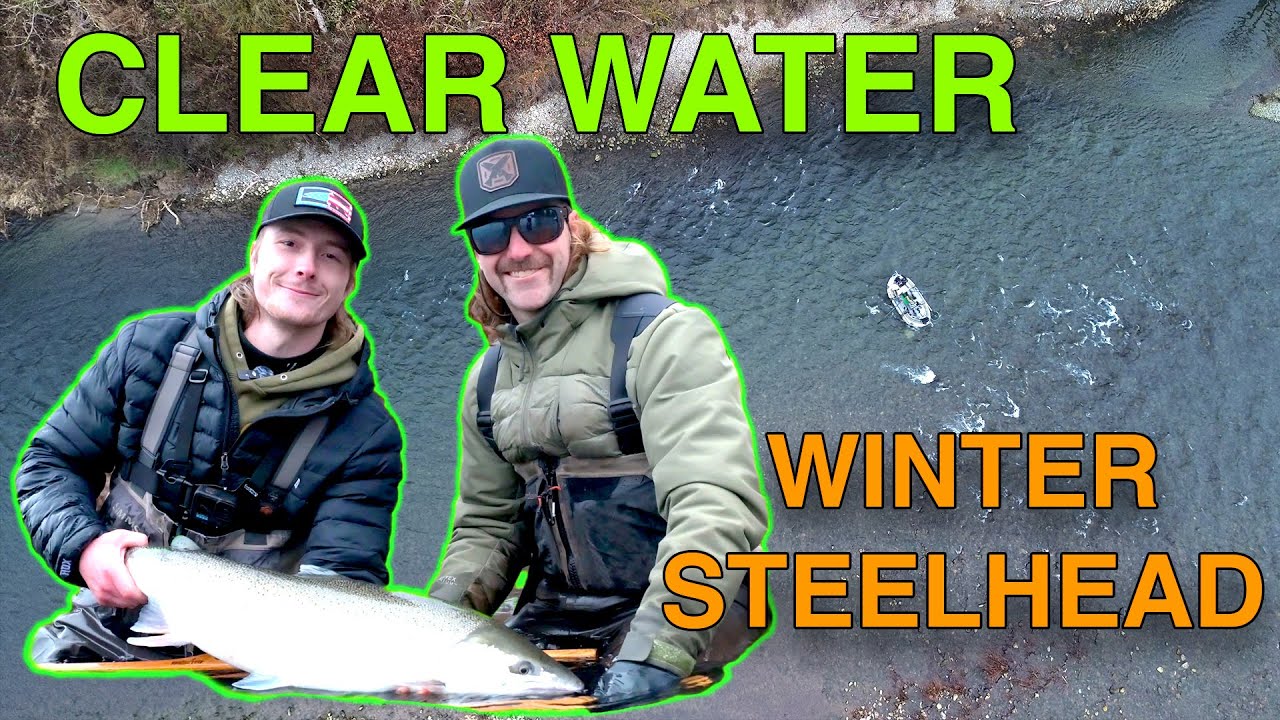 Low Clear Water Steelhead Fishing - Tips, Tricks, & We CAUGHT A BIG One!