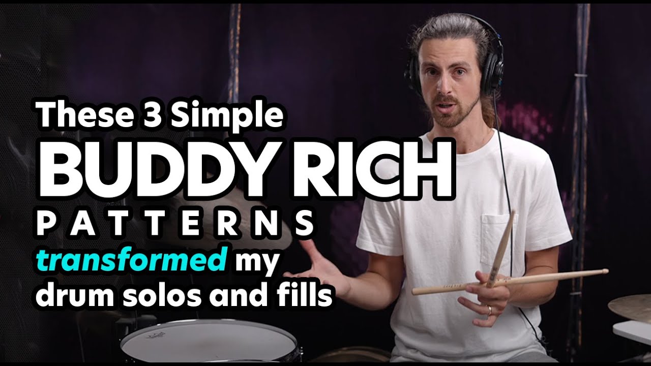 Buddy Rich Style Fast Triplet Flow // Step-by-Step Method // Improvisation Course with JP Bouvet