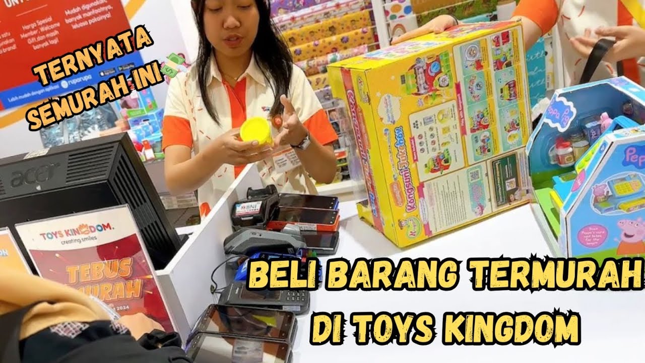 Beli Barang Termurah di Toys Kigdom || gak sampai 20.000 cuy !!!