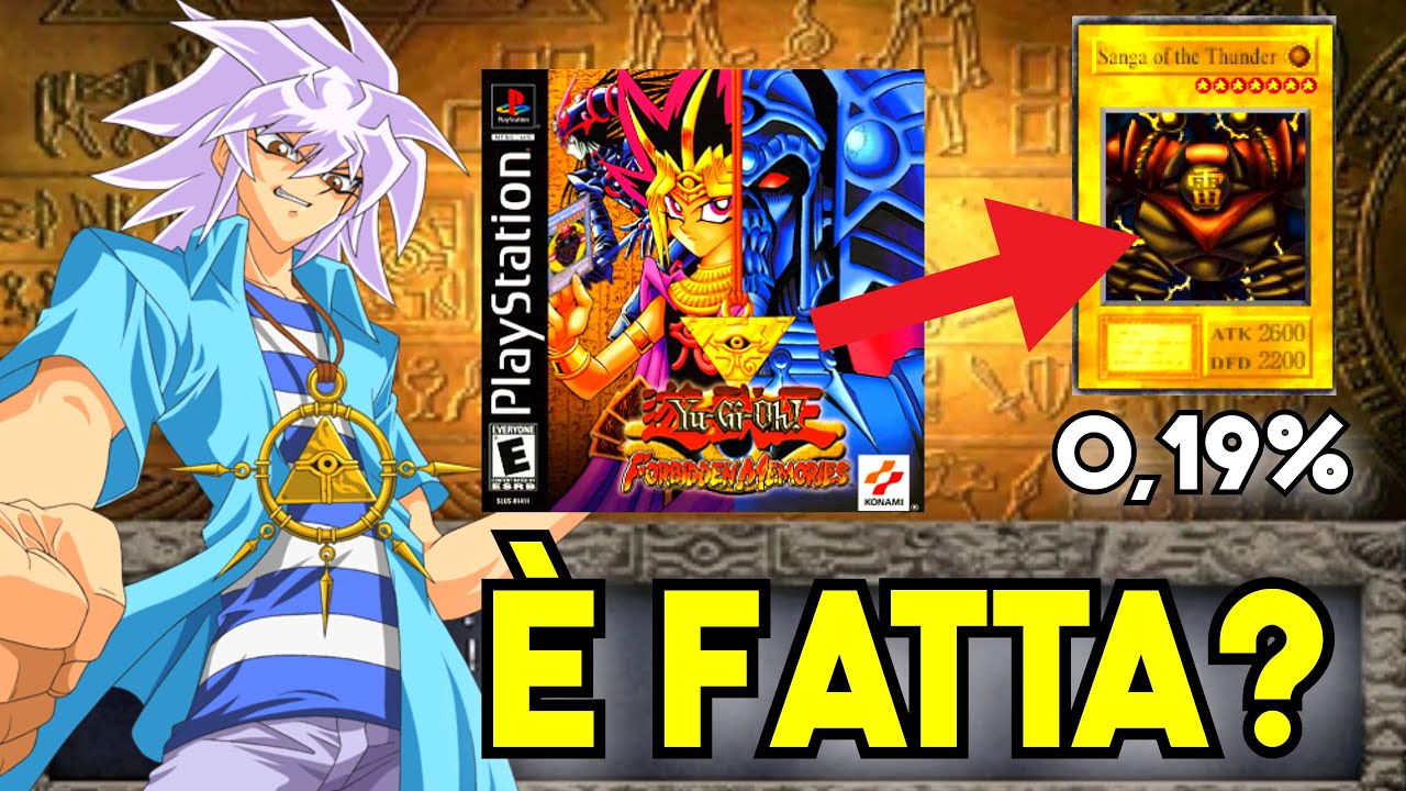 Vinco la CARTA PIU' RARA entro la FINE del 2025? | Yu-Gi-Oh! Forbidden Memories PS1