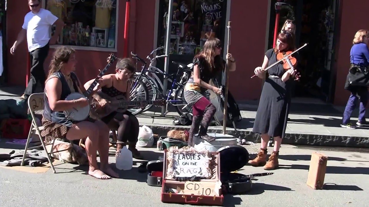 Ladies on the Rag - 'I Ain't Gonna Give Nobody None Of My Jellyroll' New Orleans Mardi Gras 2015
