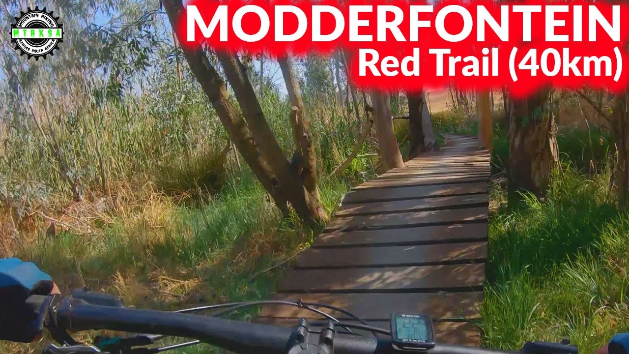 40km Red Trail | Mountain Biking at Modderfontein Mountain Bike Park, Gauteng, South Africa