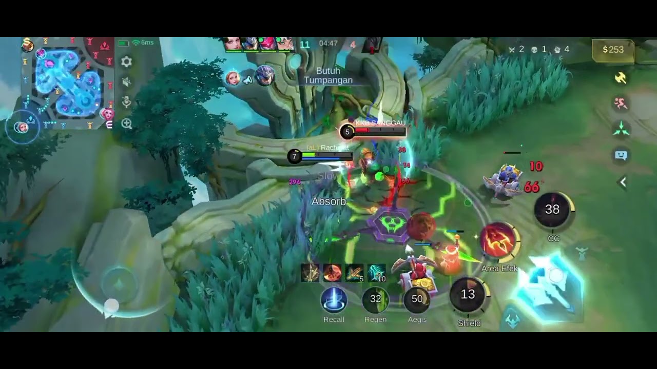 Main Hanabi dengan emblem fighter dapat savage 