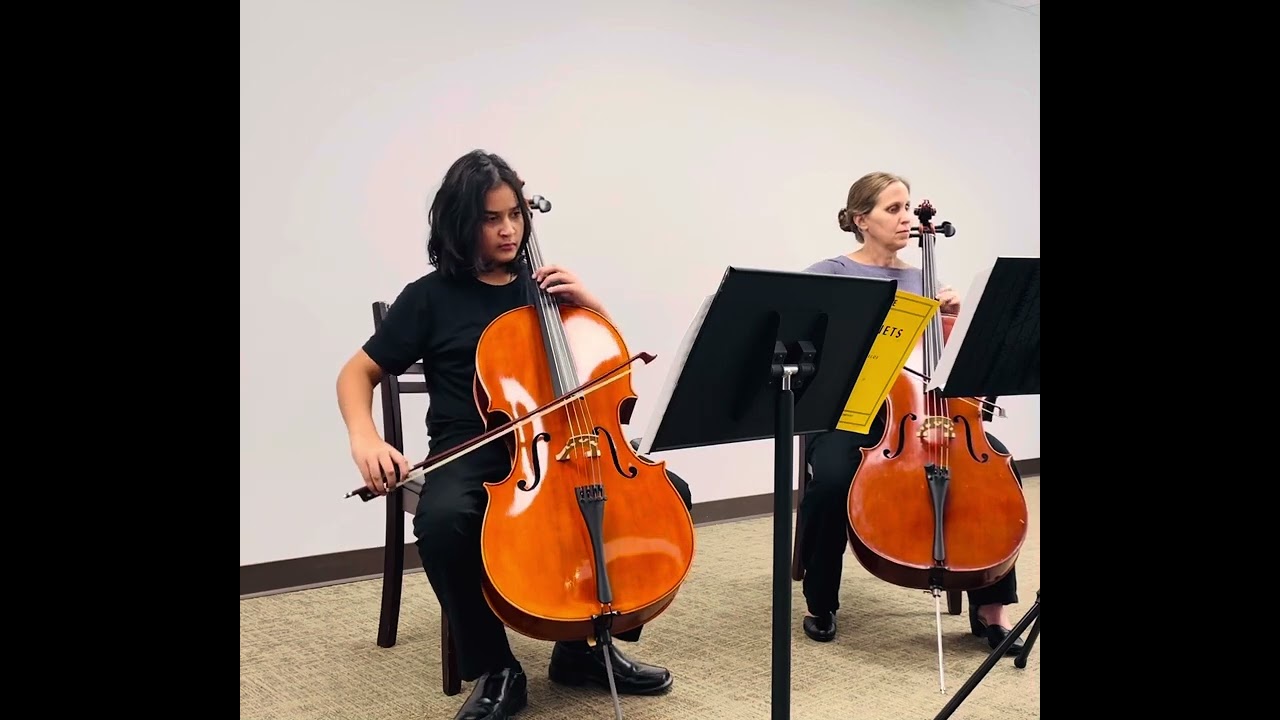 Sebastian Lee, Opus 60, Duet for two cellos in C major.