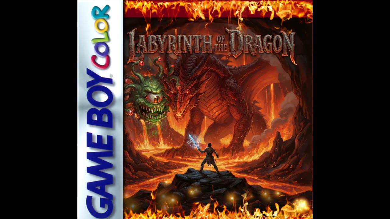 Labyrinth Of The Dragon (Homebrew) [GBC]