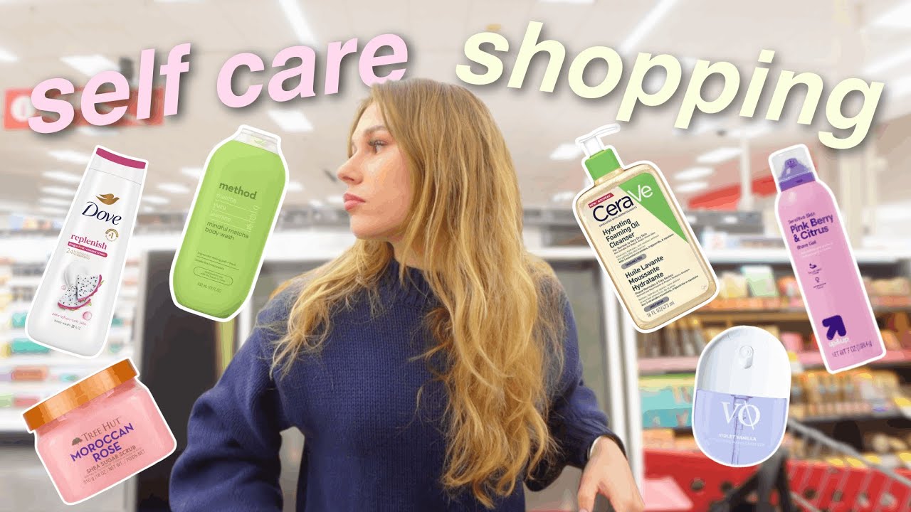 SELF CARE SHOPPING AT TARGET | target haul + self care essentials
