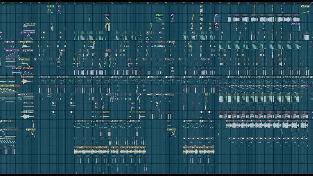 i made this botanica track in 7 hours (for all nighter)