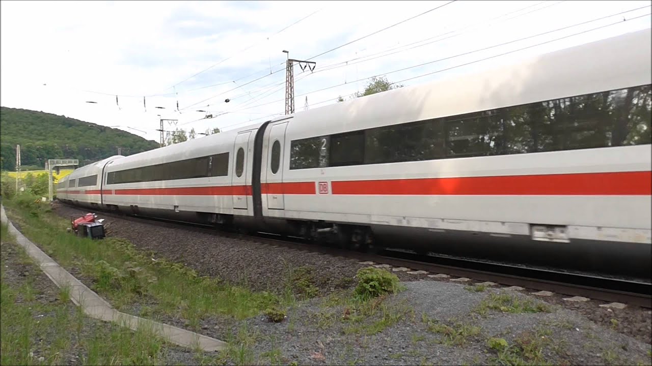 ICE Umleiter über die KBS 350 Nord-Süd Strecke am 12.05.2015