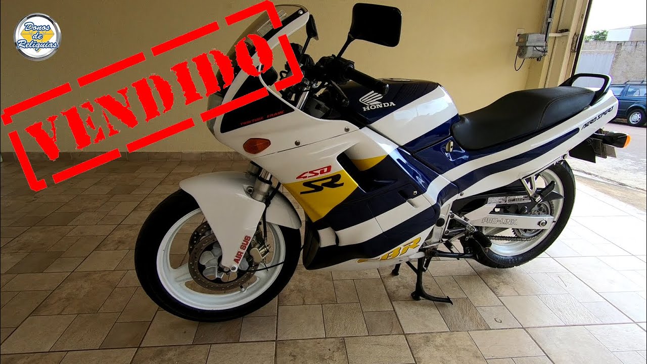 CBR 450 SR AERO SPORT 1991 - VENDIDA