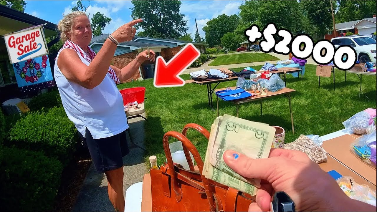 They Had No Idea What This Was Worth! 8 Garage Sales!