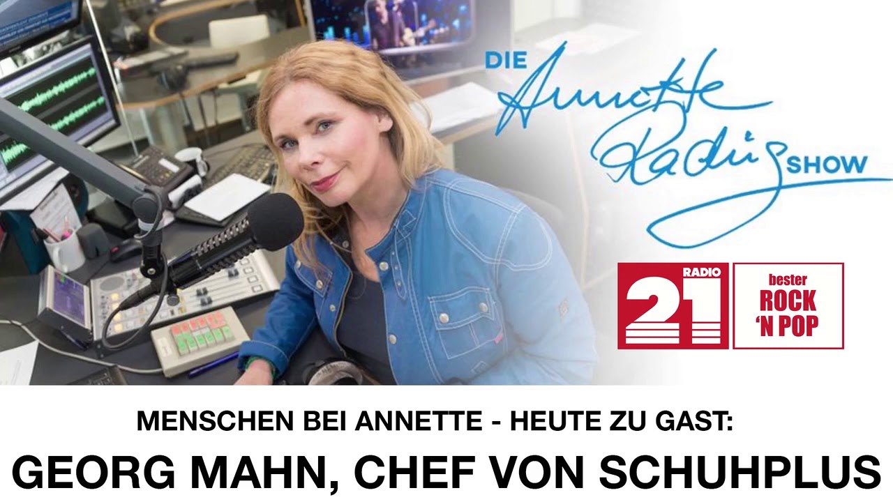 Interview Georg Mahn von schuhplus bei  Radio 21