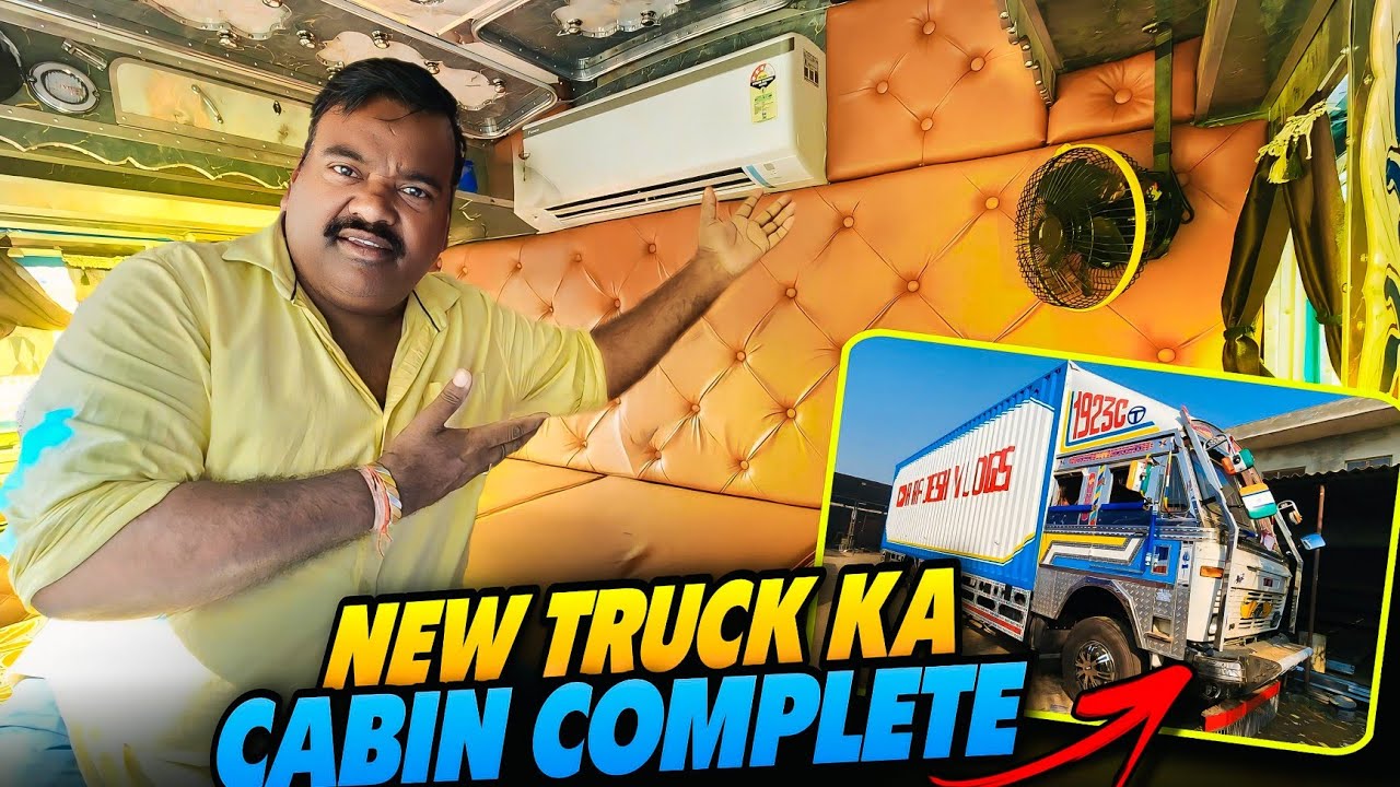 New Truck Ka Cabin Complete Ho Gaya 🤩 || Kya New Truck Luxury Ban Payega ?