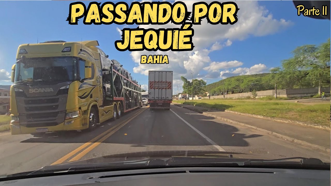 Viagem de Carro P/ Nordeste  Passando Por JEQUIÉ - BA #toyota #fielder