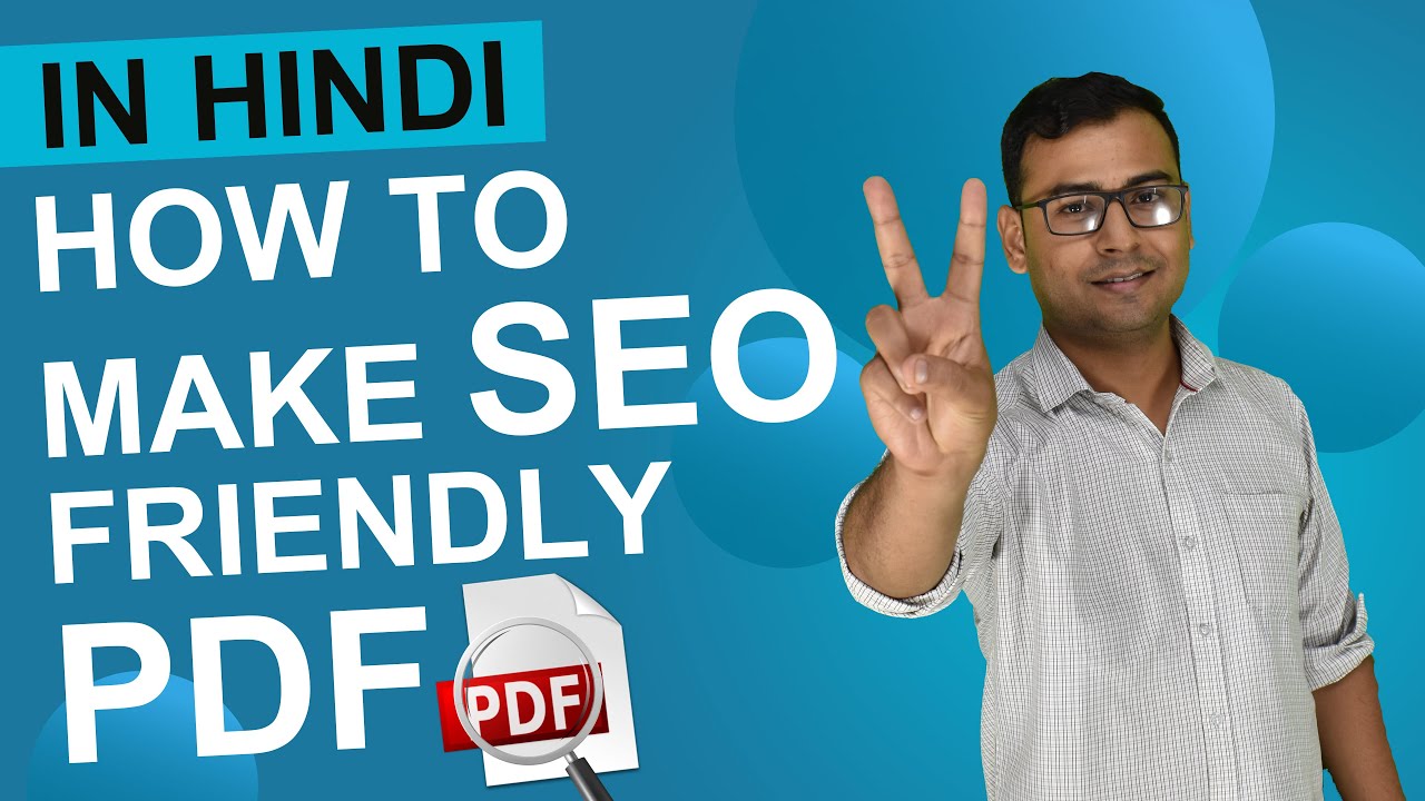 How to do PDF SEO | how can we rank PDF file | (in Hindi)