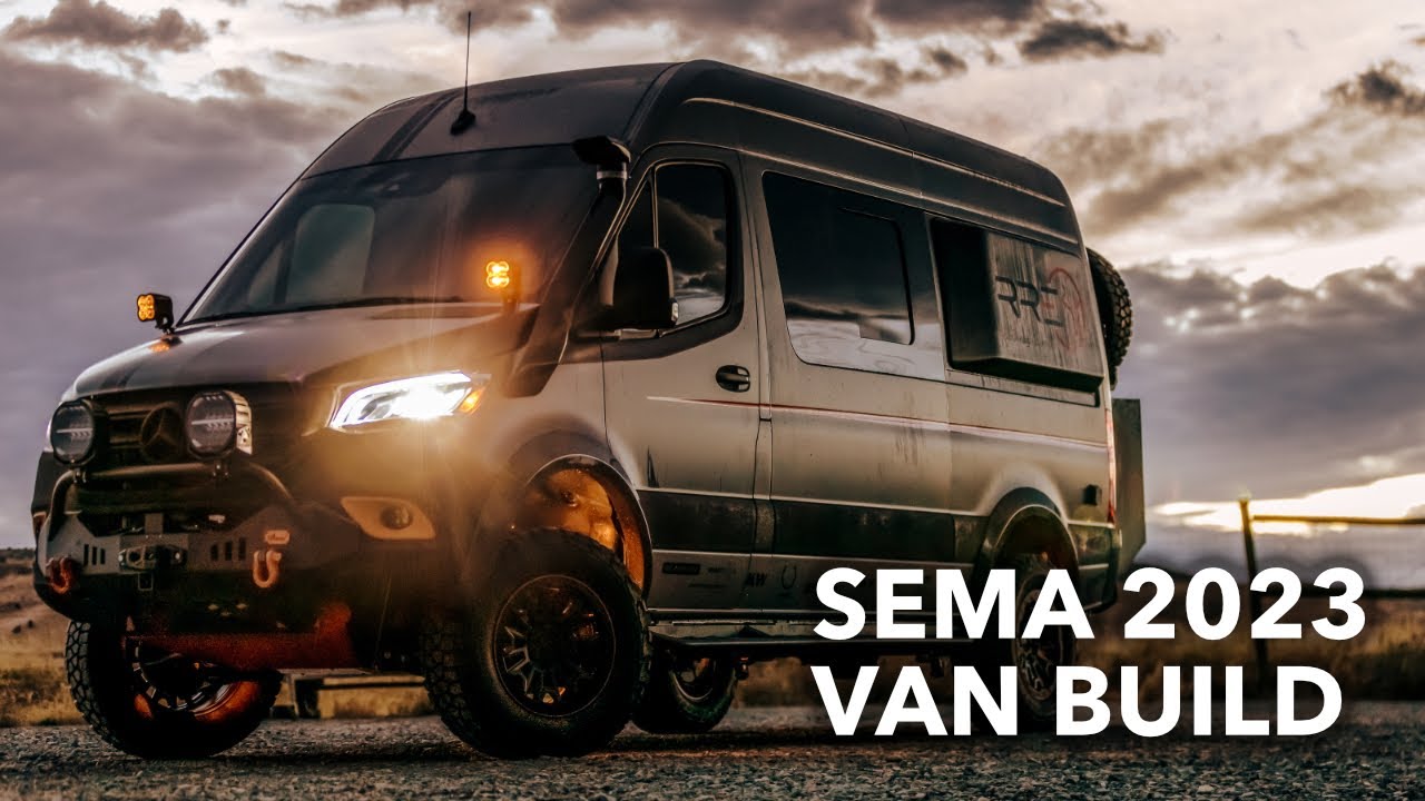 SEMA 2023 Van build with Adrenaline Vans – Sprinter 144